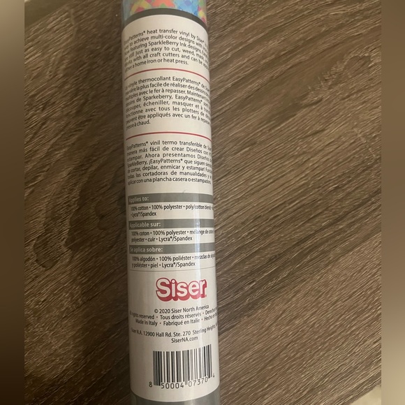 Siser EasyPatterns HTV Heat Transfer Vinyl (HTV) - Picture 4 of 5